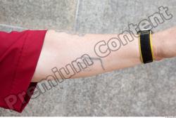 Forearm Head Man Tattoo Casual Slim Overweight Watch Street photo references